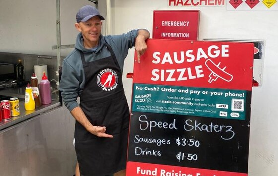 Bunnings BBQ Fundraiser. 