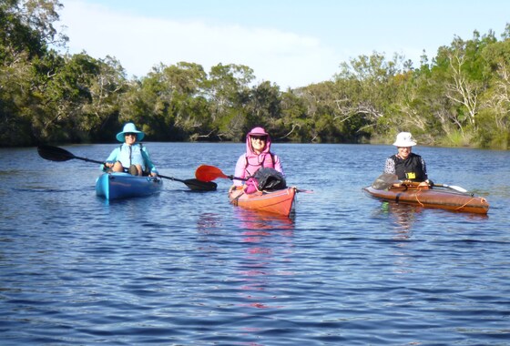 Kayak the Rous River 21st September
