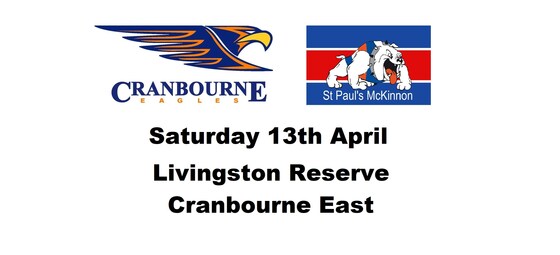 Cranbourne V St Pauls McKinnon Round 2