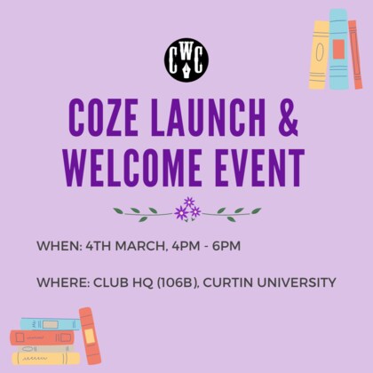 COZE Launch and Welcome Event