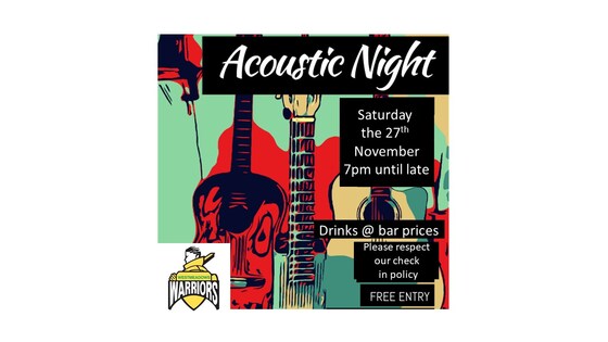 Acoustic Saturday's at Willowbrook
