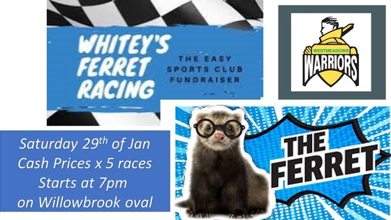 WCC Ferret Races at Willowbrook 