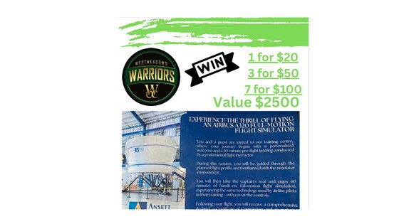 WCC Flight Simulator Raffle 2026