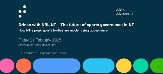 Drinks with NRL NT – The Future of Sports Governance in NT
