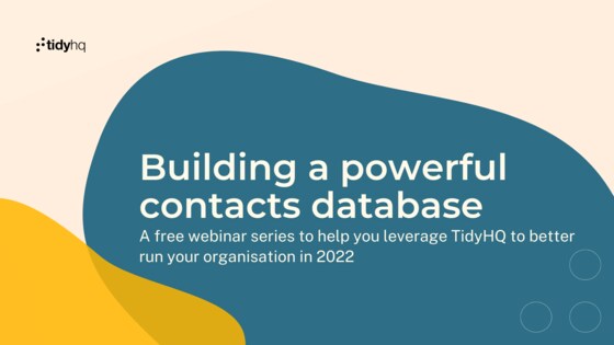 Building a powerful contacts database