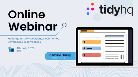 Webinar: Agendas, Minutes & Keeping Your Committee Aligned
