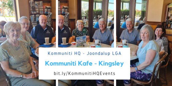 Kommuniti Hub - Kingsley | Kafe Meetup Thursday 9th December 2021