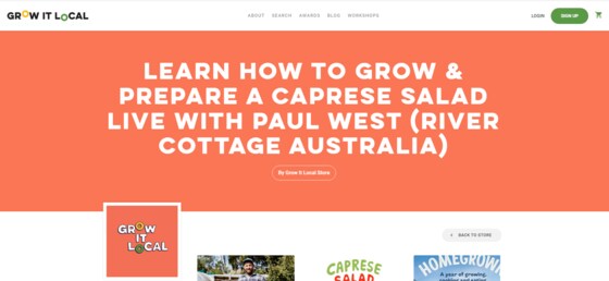 Edible Gardens Kommuniti - Caprese Salad - Paul West