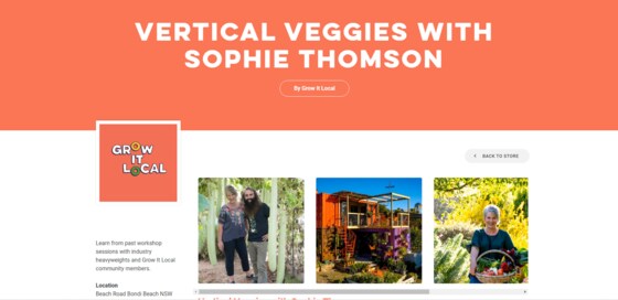 Edible Gardens Kommuniti - Vertical Veggies - Sophie Thomson