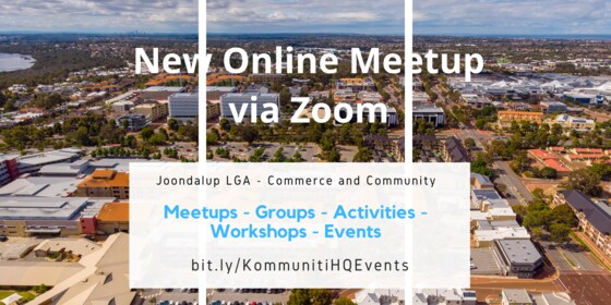 Joondalup CBD - Commerce and Community Meetup Thursday 3rd March 2022
