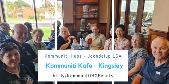 Kingsley 6026 Hub - Kommuniti Kafe Meetup Thu 23rd June 2022