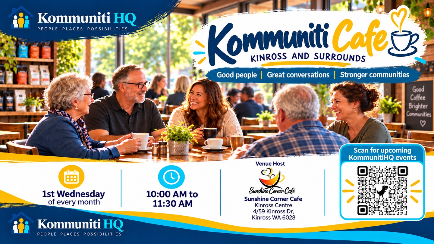 Kommuniti Café - Kinross and Surrounds