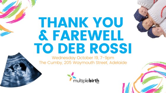 Thank you & Farewell to Deb Rossi