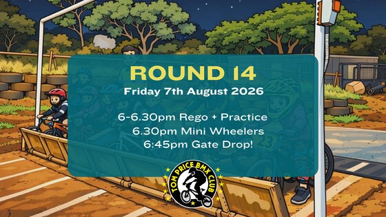 ROUND 14 - Friday 7th August 2026
