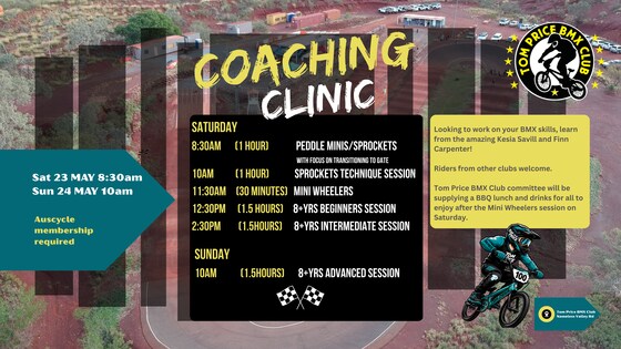 Tom Price BMX training with Kesia and Finn