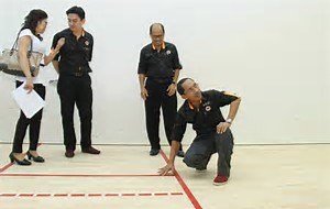 Squash Umpiring Session