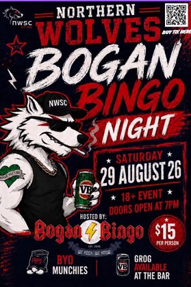 Northern Wolves - Bogan Bingo