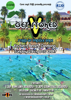 SupVic West POD/Core boardsports Get Stoked V at Eastern Beach