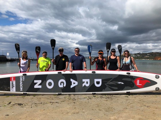 Red Paddle Dragon Excitemement 