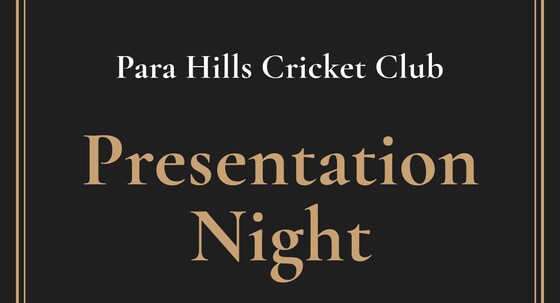 Presentation Night