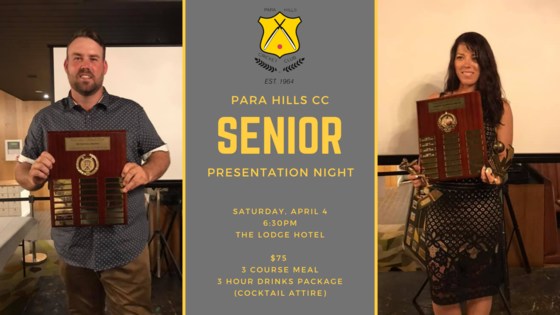 Senior Presentation Night