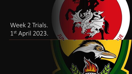 Week 2 Trials St George District U6s - U12s 01/04/2023 Scarborough Park