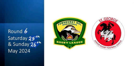 Round 6 Saturday 25th and Sunday 26th May 2024