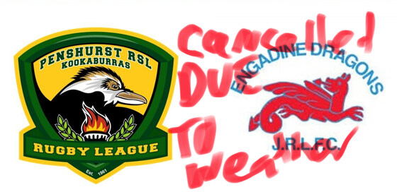 Trial U16s Boys Vs. Engadine Dragons 07/04/2024- Cancelled Due to Weather
