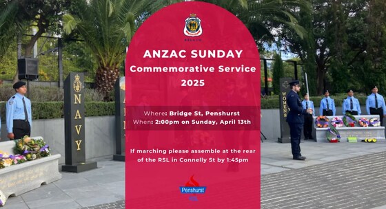 Anzac Sunday Commemorative Service 2025