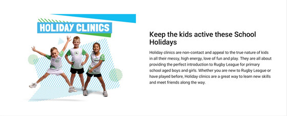 League stars Holiday Clinic - Kogarah Park - 17/04/2024.