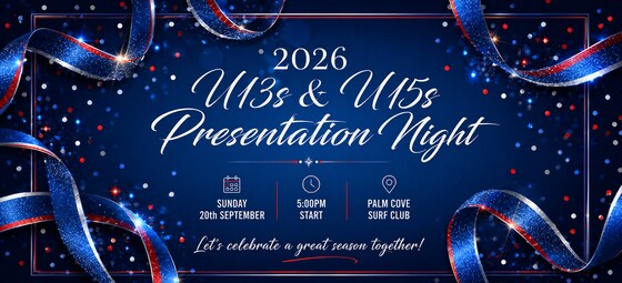 2026 Youth Presentation Night - U13s & U15s