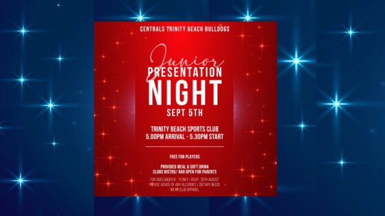 2024 Junior ( U8, U9, U11) Presentation Night