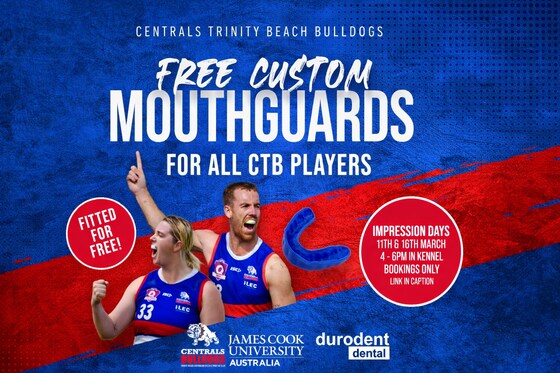 🦷 FREE Custom Mouthguards – Centrals Trinity Beach Registered Players Only