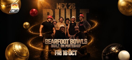 BUILT on Mateship Barefoot Bowls