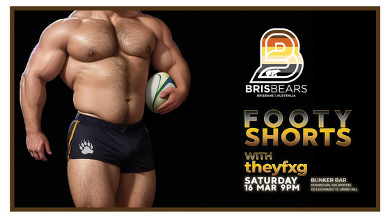 Brisbears - Footy Shorts