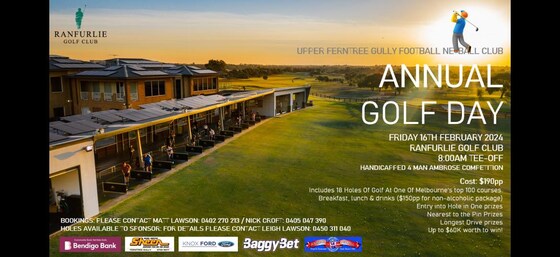 Upper Gully Annual Golf Day