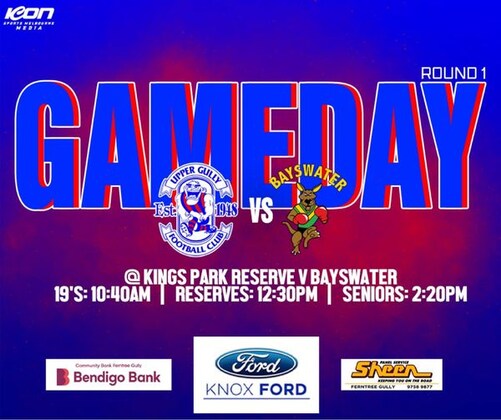 Seniors Round 1 vs Bayswater
