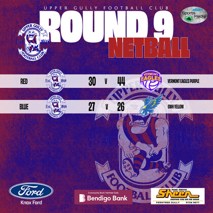 Netball Round 9