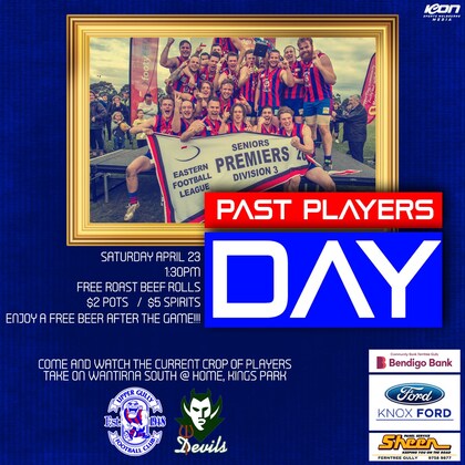 2022 Past Players Day