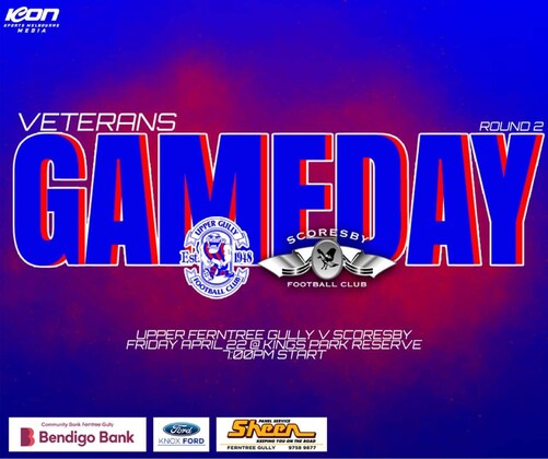 Veterans Round 2 vs Scoresby