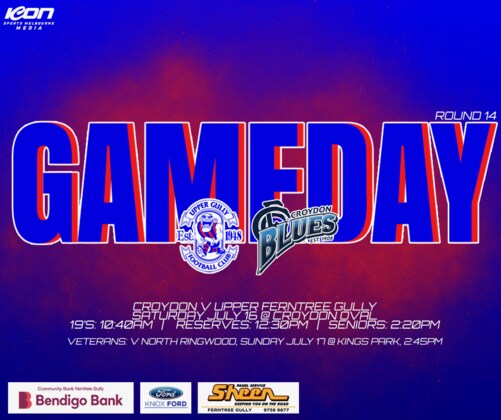 Seniors Round 14 vs Croydon