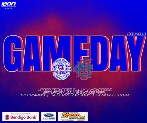 Seniors Round 13 vs Montrose