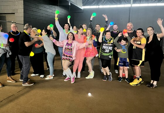 Glow In The Dark Bocce - Fundraiser 