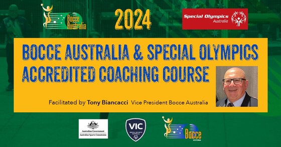 Bocce Australia & Special Olympics Accredited Coaching Course