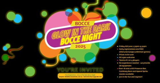 Glow In The Dark Bocce 