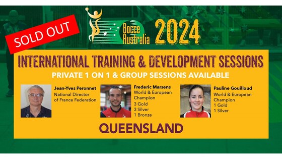 QLD - International Training & Development Sessions 