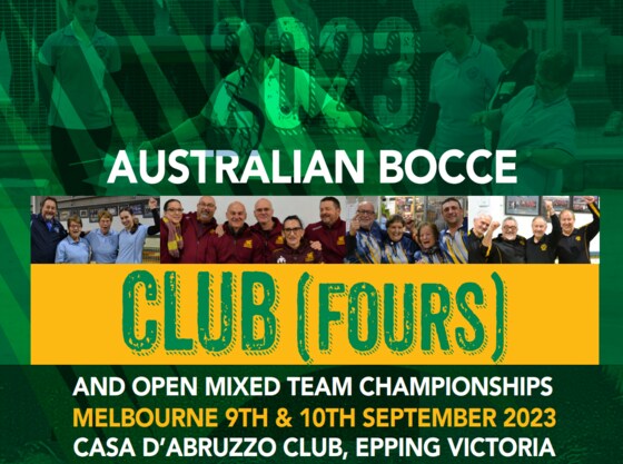 Australian Bocce Club [Fours] Championships