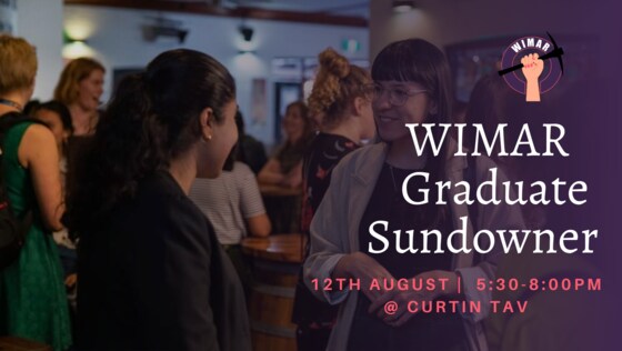 WIMAR Graduate Sundowner