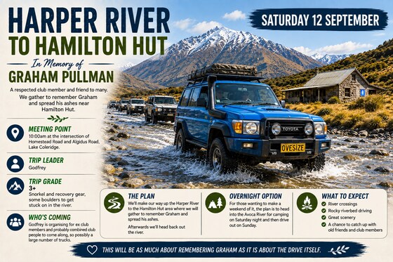 Harper River – Hamilton Hut