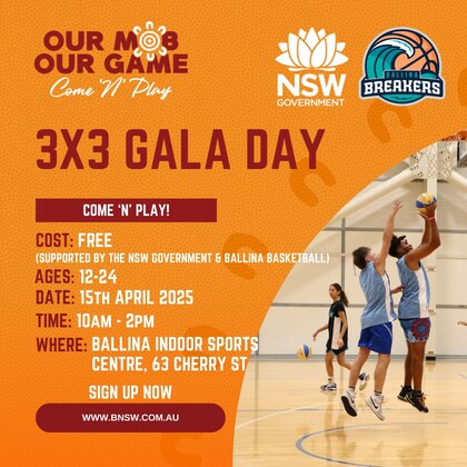 FREE 3x3 Basketball Gala Day – Register Now!